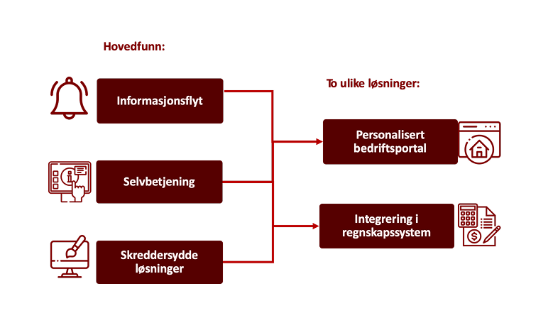 Nøkkelfunn oversikt